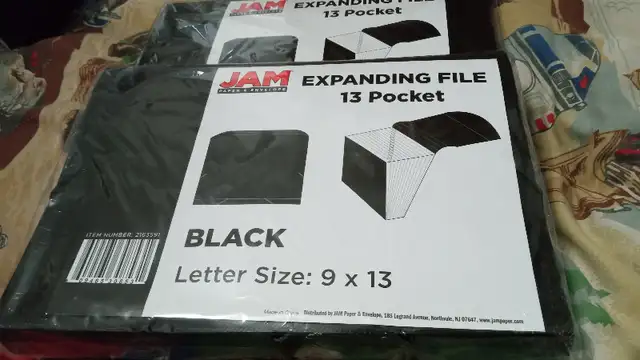 9" x 13" Accordion Folders 13-Pocket Expanding File Letter Size628632809608991212