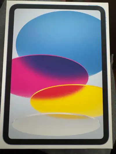 iPad 10th Generation 64GB, brand new, View more