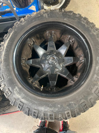 20” Fuel Rims Dodge 8 bolt with Mickey Thompson tires