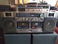 Tape deck radio