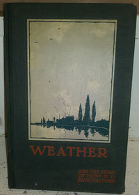 1919 CARRIER CORPORATION Antique Advertising HC Book WEATHER