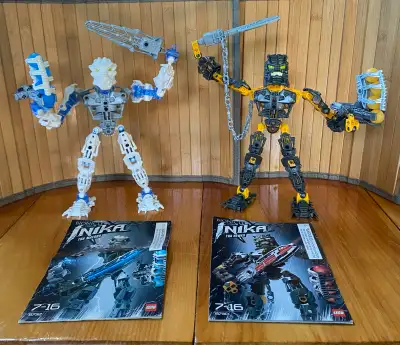 LEGO Bionicle Toa Inika Lot 8732/8730-100% WORKING LIGHT/Manuals, View more