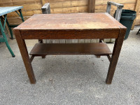 Oak table / desk 