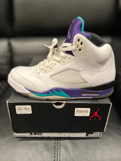 Air Jordan 5 Retro • Grape • size 9.5, View more