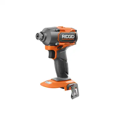New! RIDGID 18V Brushless Cordless 1/4-inch Impact Driver, View more