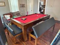 Shuffleboard and Billiard Tables