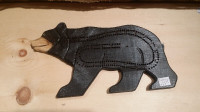 Bear & Moose Cribbage Board