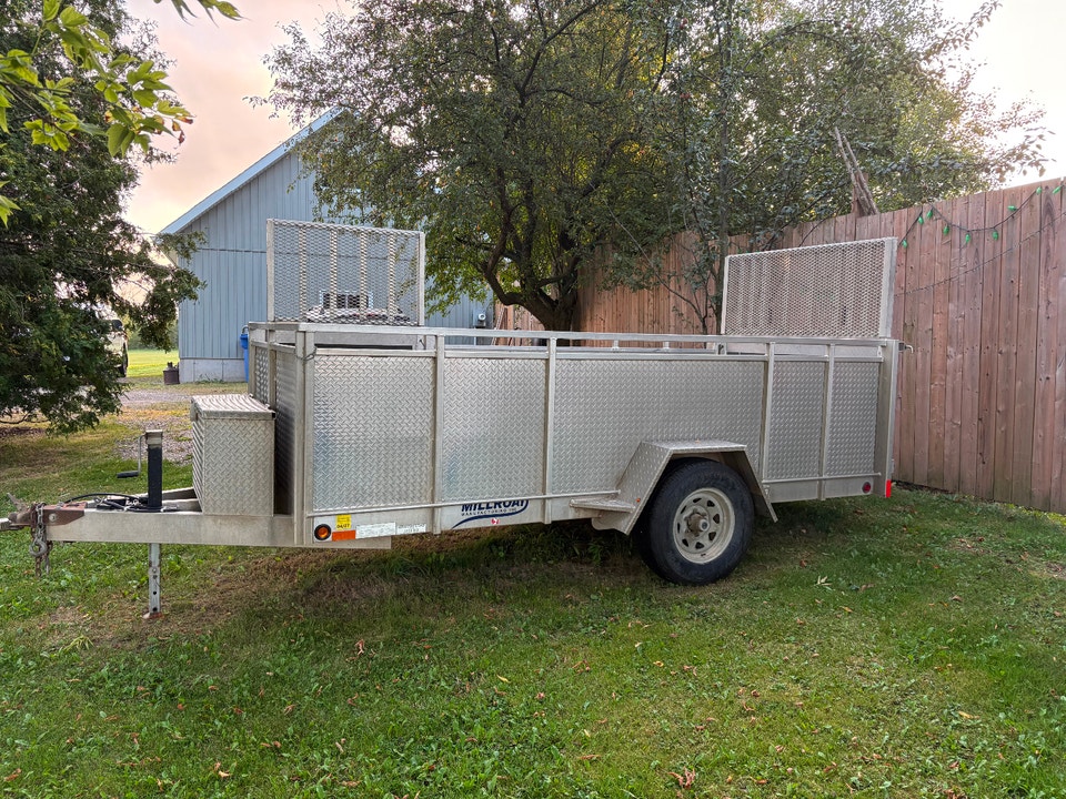 Millroad custom 66” x 12’ aluminum utility trailer | Cargo & Utility ...