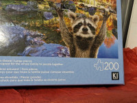 New Raccoon puzzle. So gorgeous plus poster