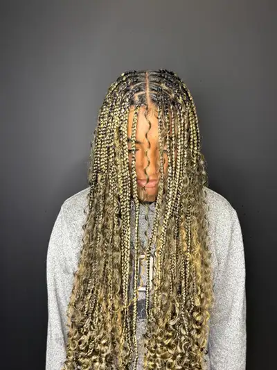 Knotless braids, View more