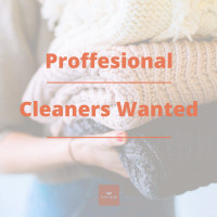 Experienced Cleaners Wanted - Great Pay