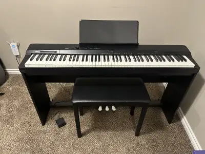 Casio digital piano, View more