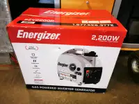 Energizer 2.200w Gas Powered Inverter Generator 
