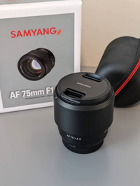 Objectif Samyang AF 75mm f1.8 Fujifilm X Mount