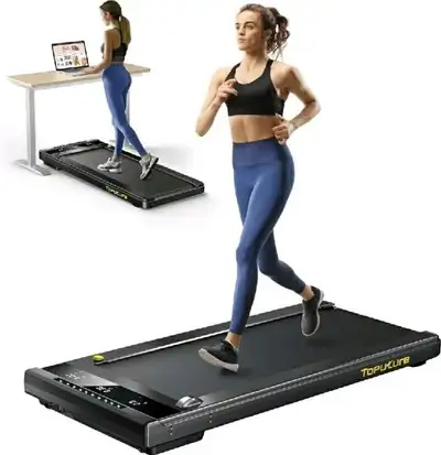 TOPUTURE, Under Desk Treadmill, 2.25HP Re, View more