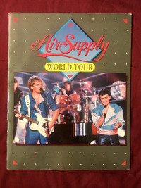 Air Supply - World Tour Program (c) 1984