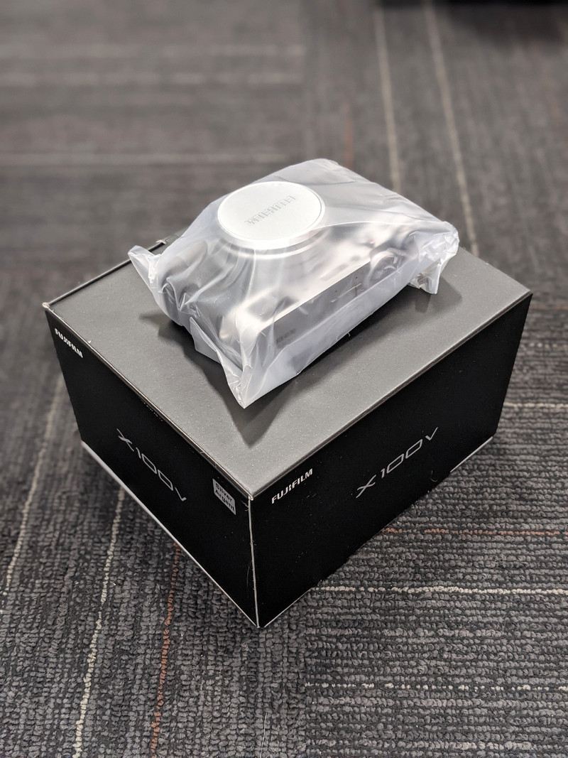 x100v in the box