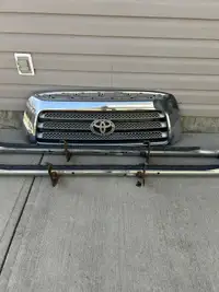 2009 Toyota tundra grill and side step bars