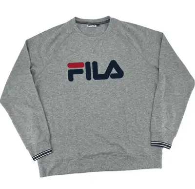 Fila Light Grey Crewneck Sweater - Men’s size M, View more