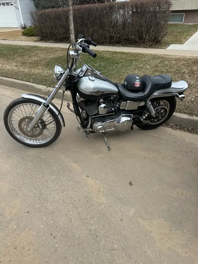 2003 100th Anniversary Harley Davidson Dyna Wide Glide in Street, Cruisers & Choppers in Edmonton - Image 2