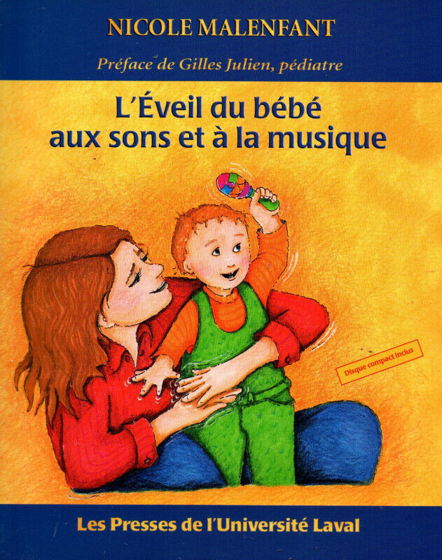 L'éveil du bébé aux sons et à la musique + CD in Textbooks in Longueuil / South Shore