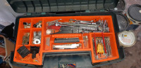 Tool box with tools 