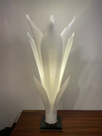 Rougier , lampe fleur 36’’ original