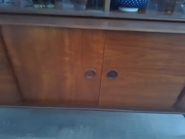 Mid Century Danish Teak Hutch & Cabinet in Hutches & Display Cabinets in Trenton - Image 6