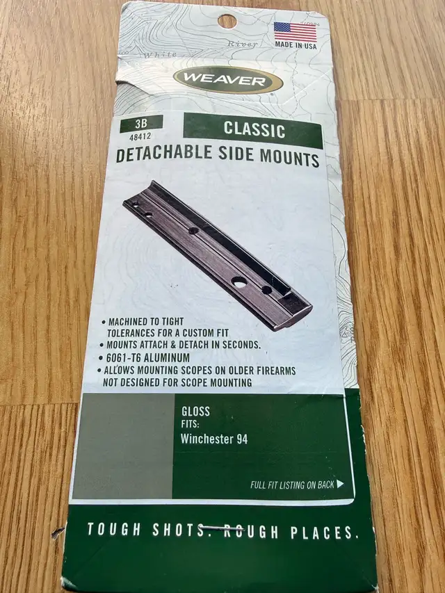 Weaver Detachable Side Mounts 3B Classic in Other in Gatineau - Image 3