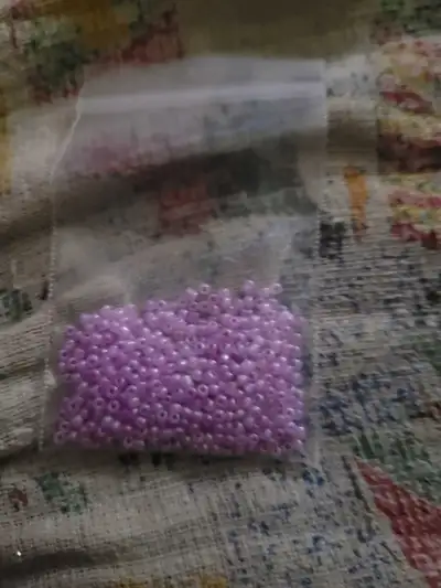 pink seed beads, View more