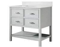 Home Decorators Collection Brookbank 36-inches Vanity Grey  Mode