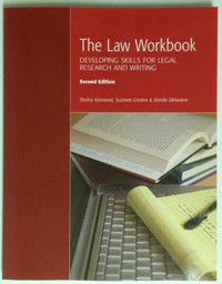The Law Workbook 2E Kierstead 9781552393369