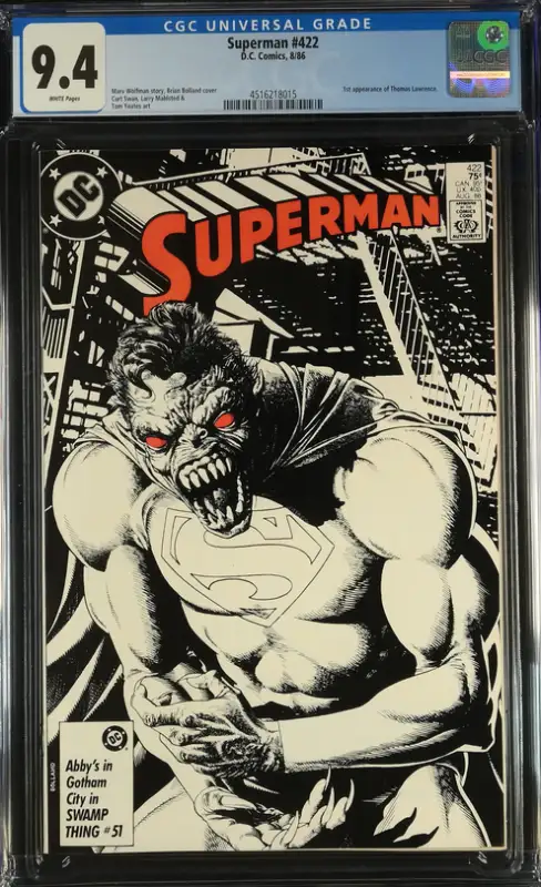 CGC Graded Comics Wonder Woman, Superman, Man of Steel WP NM DC63683038408321120