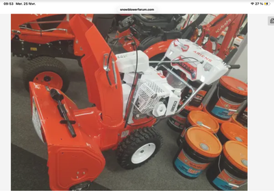 ARIENS PLATINIUM NEUVE. SHO 13HP SUPER FORTE FAUT VOIR, View more