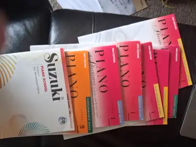 beginner piano book lot  Piano Adventures, View more