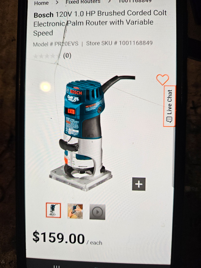 Bosch palm router  in Power Tools in Markham / York Region - Image 4