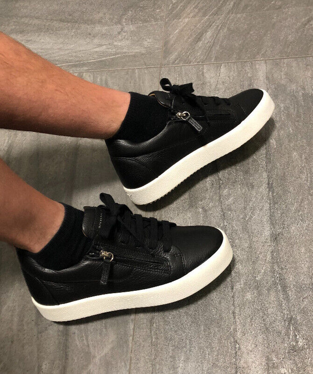Giuseppe Zanotti Men’s Black Sneakers Size 41 dans Chaussures pour hommes  à Ville de Montréal - Image 2