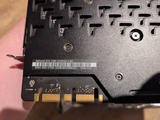 Used PC parts - GTX 1080 - Mother board - CPU cooler in Desktop Computers in Edmonton - Image 3