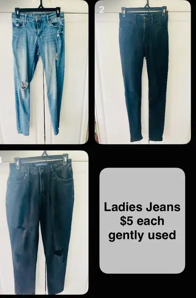 Ladies Jeans Pants ($5 each), View more