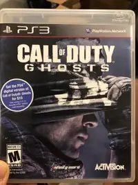Call of Duty Ghosts PlayStation 3 PS3