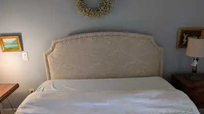 queen size bedframe and headboard, View more