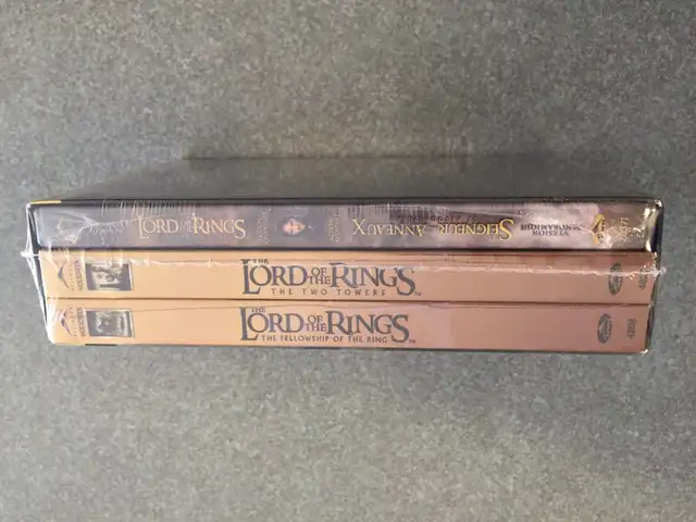 New The Lord of the Rings Motion Picture Trilogy 1 2 3 DVD set63347536904065123