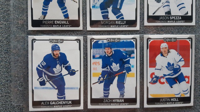 2021-22 O-PEE-CHEE Maples Leafs toronto Complete team & Rookies dans Art et objets de collection  à Lévis - Image 4