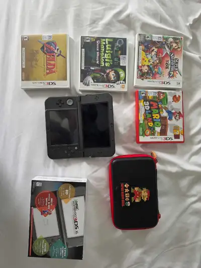 New Nintendo 3DS XL Black With Box - Near Perfect Condition, View more