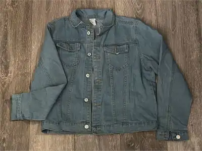 Womens Button Up Jeans Jacket sz M, View more
