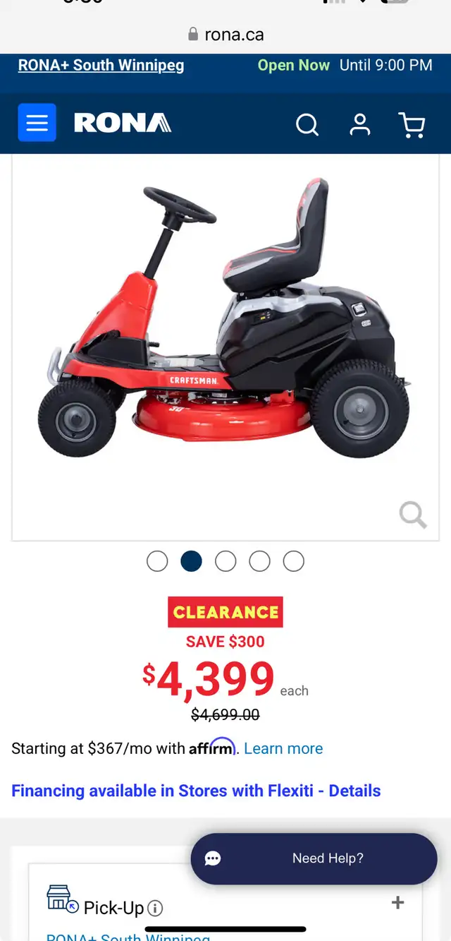 Craftsman E150 unused still in box Electric Riding Mower62863731653633122