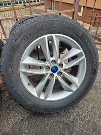 Ford alloy rims and tires