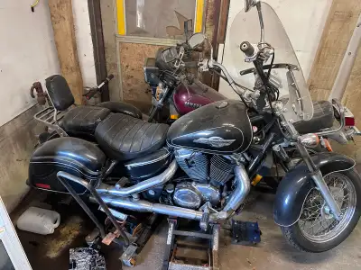 96 shadow 1100 American classic edition brand new tires new battery good breaks needs fork seals for...