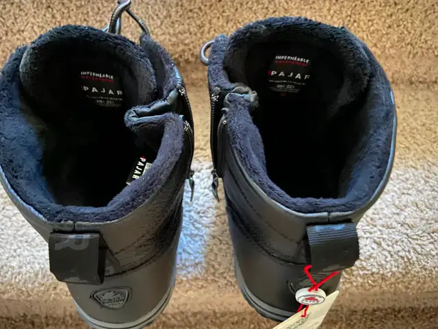 Brand New Men’s Pajar Leather Winter Boots in Men's Shoes in Calgary - Image 7