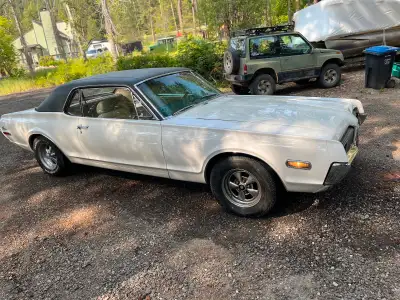 1968 Mercury Cougar, SBF 302, 4 barrel carb and electric choke ,C4 transmission, ps,pb,newer headman...